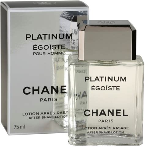 Chanel platinum egoiste after shave